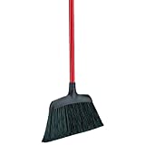 Libman Commercial 994 Commercial Angle Broom, Steel Handle, 54' Length, 13' Width, Black/Red (Pack of 6)