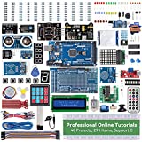 SunFounder Project The Most Complete Electrnoics Starter Kit Compatible with Arduino Mega 2560 R3 Mega328 Nano, 40 Tutorials Included