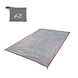 Wind Tour Portable Multifunctional Outdoor Camping Tarp Groundsheet Footprint Lightweight Floor and Ground Tarps for Camping Hiking with Carry Bag (51.2' x 83')