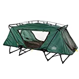 Kamp-Rite Oversize Tent Cot, The Leader in Off-The-Ground Camping, Rainfly and Carry Bag Included, Holds 350lbs, Sets up in Seconds