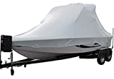 Transhield Waterproof Over The Wake Tower Boat Cover for Storage | Fits Vhull and Wide Bow Styles (Sizes 23 ft, 24 ft, 25 ft, 26 ft, 27 ft) (V Bow, 23 ft - 25 ft)