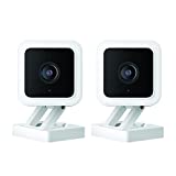 Wyze Cam v3 with Color Night Vision, 1080p HD Indoor/Outdoor Video Camera, 2-Way Audio, Compatible with Alexa, Google Assistant, and IFTTT, 2-Pack