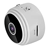 RONGXI HD 1080P Mini Camera Wireless WiFi Security Cam Night Vision Function (White), Large