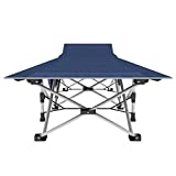 Camping cot,NESDCC Camping Bed cots for Sleeping 450LBS(Max Load) 75x28 inches Folding cot with Carry Bag Double Layer Oxford Camping cots Sleeping cots for Adults Office Home Nap Beach Vocation