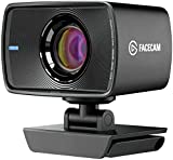 Elgato Facecam - 1080p60 Full HD Webcam for Video Conferencing, Gaming, Streaming, Sony Sensor, Fixed-Focus Glass Lens, Optimized for Indoor Lighting, Onboard Memory, Works with Zoom, Teams, PC/Mac