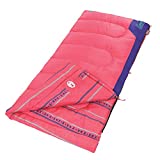 Coleman Kids 50 Sleeping Bag, Pink, 60' x 26'