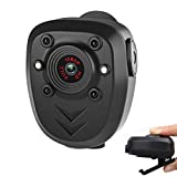 Mini Body Camera Video Recorder, Wearable Police Body cam with Night Vision, Built-in 32GB Memory Card, HD1080P,Record Video,Night Vision, 4-6HR Battery Life, Law Enforcement, Security Guard, Home