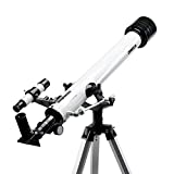 Educational Insights GeoSafari Omega Refractor Telescope, Telescope for Kids & Adults, Supports STEM Learning, Great To Explore Space, Moon, & Stars