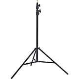 Pixel Photography Tripod 9.2ft/2.8M Tripod Stand Heavy Metal Background Continuous Output COB Light Photographic Lighting Stands for Softboxes Umbrellas Backgrounds