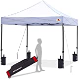 ABCCANOPY Patio Pop Up Canopy Tent 10x10 Commercial-Series (White)