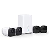 eufy Security by Anker eufyCam 2 Wireless Home Security Camera System, 365-Day Battery Life, HD 1080p, IP67 Weatherproof, Night Vision, Compatible with Amazon Alexa, 4-Cam Kit, No Monthly Fee