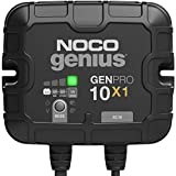 NOCO Genius GENPRO10X1, 1-Bank, 10-Amp (10-Amp Per Bank) Fully-Automatic Smart Marine Charger, 12V Onboard Battery Charger, Battery Maintainer and Battery Desulfator with Temperature Compensation
