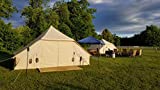 Dream House Large Spacious Outdoor Waterproof Cotton Canvas 4 Season Camping Tent for 10 Persons