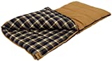 ALPS OutdoorZ Redwood -25 Degree Flannel Sleeping Bag, Tan, 38 - x 80 -Inch