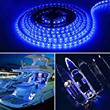 Obcursco Pontoon LED Light Strip, Waterproof Marine LED Light Boat Interior Light Boat Deck Light for Night Fishing. Ideal for Pontoon and Fishing Boat