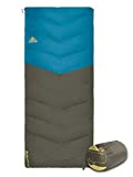 Kelty Galactic 30 Degree Down Sleeping Bag, Packed with Lightweight 550 Fill Down, Anti-snag Zipper, Cinch Cord & More for Men and Women, Regular