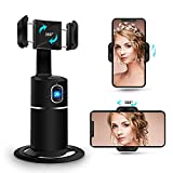Selfie Stick Phone Tripod Holder Fast 360° Auto Face Tracking Camera Gimbal Stabilizer for TikTok Vlog Youtuber Livestream,Phone Holder Compatible for iPhone 12/12PRO/11/XS/XR/X/8P/7P