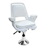 Wise 8WD1007-6-710 Captains Chair with Adjustable Height Pedestal and Seat Slide