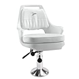 Wise 8WD015-6-710 Standard Pilot Chair with Adjustable Height Pedestal and Seat Slide