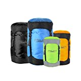 Frelaxy Compression Sack, 40% More Storage! 11L/18L/30L/45L Compression Stuff Sack, Water-Resistant & Ultralight Sleeping Bag Stuff Sack - Space Saving Gear for Camping, Traveling, Backpacking