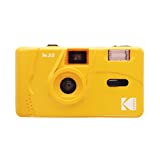 Kodak M35 35mm Film Camera, Reusable, Focus Free, Easy to Use, Build in Flash and Compatible with 35mm Color Negative or B/W Film (Film and AAA Battery NOT Included) by (Yellow)