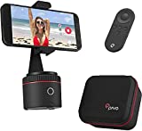 Pivo Pod One Starter Pack (Pod Red) - Content Creation Basic Set - 360° Auto Tracking - Mount & Case - Selfie Vlogging Face & Body Tracking