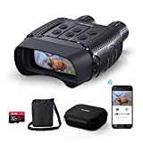 Digital Night Vision Goggles Night Vision Binoculars - WiFi Infrared Binoculars with Night Vision for Adults Hunting, App Control, Videos & Photos