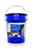 Camco 41549 Portable 5-Gallon Toilet Bucket with Seat and Lid Attachment | Lightweight and Easy to Clean | Great for Camping, Hiking, Hunting and More , Blue