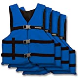 Airhead Adult General Purpose Life Jacket-4 Pack, Blue (10002-25-A-BL)