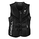 O'Neill Men's Reactor USCG Life Vest, Black/Black/Black,X-Large