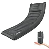 TOBTOS Self Inflating Camping Sleeping Pad with Pillow, Thick 6 Inch Ultralight Sleeping Pad with Built-in Pump, Lightweight Sleeping Mat for Camping, Backpacking, Hiking, Tent