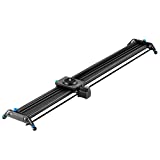 GVM Motorized Camera Slider Aluminum Alloy Slider Time Lapse Video Shot Camera Dolly Slider with Controller for DSLR Camera DV Video Camcorder Film Photography, Load up to 44 lbs