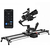 YC Onion Motorized Camera Slider 100cm/39''Camera Rail with APP Control Carbon Fiber,3-4 or 5 Axis Video Slider Dolly Track Motion Rail Compatible with Ronin S and RS2 Stabilizer and Zhiyun Stabilizer