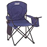 Coleman Cooler Quad Portable Camping Chair, Blue