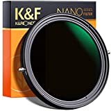 K&F Concept 82mm Variable Fader ND2-ND32 ND Filter and CPL Circular Polarizing Filter 2 in 1 for Camera Lens No X Spot Weather Sealed.