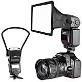 Neewer Camera Speedlite Flash Softbox and Reflector Diffuser Kit for Canon Nikon and Other DSLR Cameras Flashes, Neewer TT560 TT850 TT860 NW561 NW670 VK750II Flashes