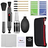 Temery 9-in-1 Professional Camera Clean Kit, Including Rocket Blower/Cleaning Pen/Cleaning Cloth/Cleaning Brush/Storage Bag/Detergent