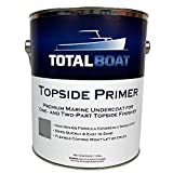 TotalBoat Marine Topside Boat Paint Primer for Fiberglass and Wood (Gray, Gallon)
