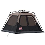 Coleman Cabin Tent with Instant Setup | Cabin Tent for Camping Sets Up in 60 Seconds, 4-Person