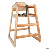 Children's Commercial Wooden High Chair