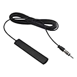Car Antenna Car Stereo FM AM Radio Antenna Car Adhesive Mount Hidden Patch Antenna for Vehicle Truck SUV Car Stereo in Dash Head Unit CD Media Receiver Player Audio HD Radio Tuner Amplifier (3M)