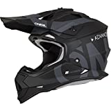 O'Neal 0200-S14 2Series Adult Helmet, Slick (Black/Gray, LG)