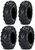 Full set of ITP Mud Lite II (6ply) 26x9-12 and 26x11-12 ATV Tires (4)