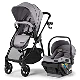 Summer Myria Modular Travel System with The Affirm 335 Rear-Facing Infant Car Seat, Stone Gray  – Convenient Stroller and Car Seat with Advanced Safety Features