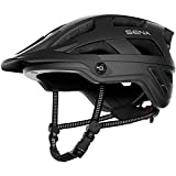 Smart Communications Mountain Bike Helmets - Sena M1 / M1 EVO (M1, Matte Black, Large)