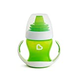 Munchkin Gentle Transition Trainer Cup, 4 Ounce, Green