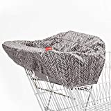 Skip Hop Shopping Cart Cover, Take Cover, Grey Feather