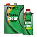 Speedokote Clear Coat 2K Acrylic Urethane, SMR-1150/1102-Q 4:1 Gallon Clearcoat Medium Kit