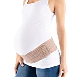 Belly Bandit 2 in 1 Bandit - Belly and Back Support Maternity Band - XS-M Nude