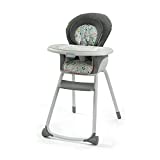 Graco Made2Grow 6 in 1 High Chair | Converts to Dining Booster Seat, Youth Stool, and More, Tasha